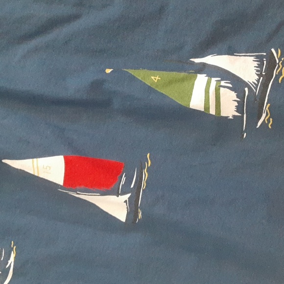 Lands end blue boat or sailing skirt. Size 10. - Picture 3 of 7